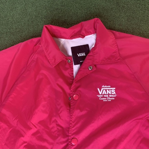 VANS OFF THE WALL Candy Pink Jacket /with a free mystery gift - Picture 6 of 11